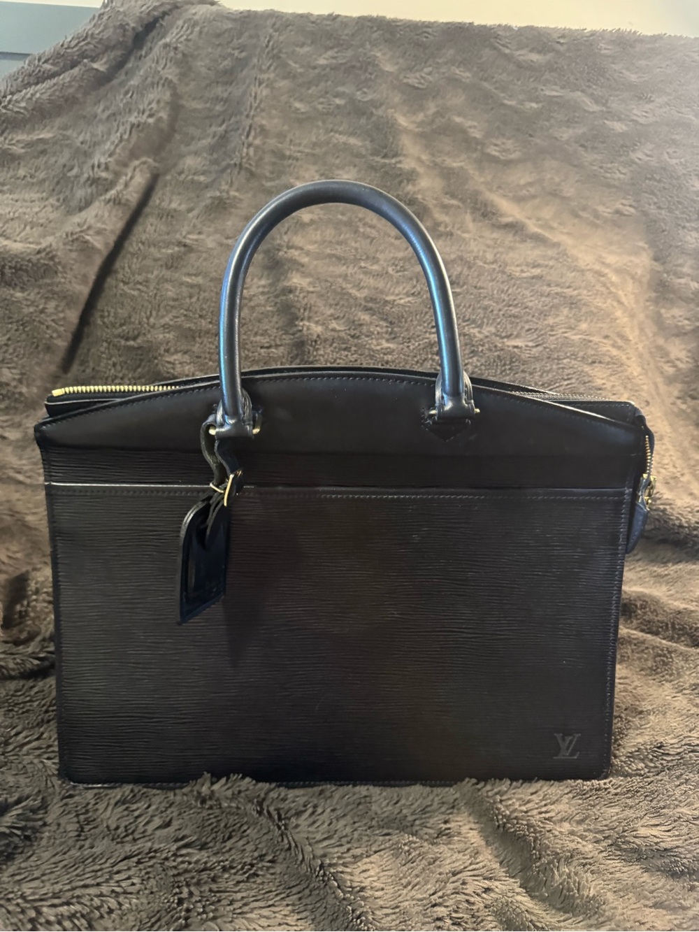 VINTAGE Louis Vuitton Riviera Tote Briefcase - Pristine Epi Leather (w/ COA)